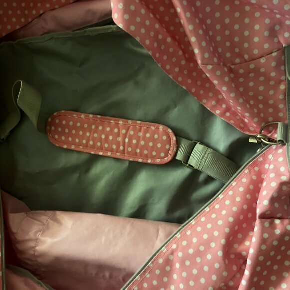 Pottery Barn Grey and Pink Duffel Bag (Extra Large) - Picture 2 of 5